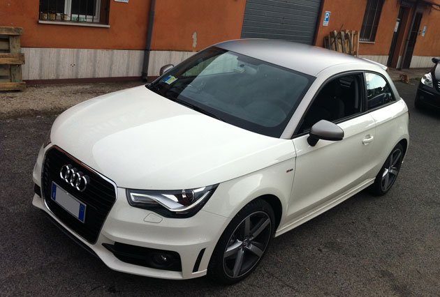 wrapping su audi a1 by carwraproma